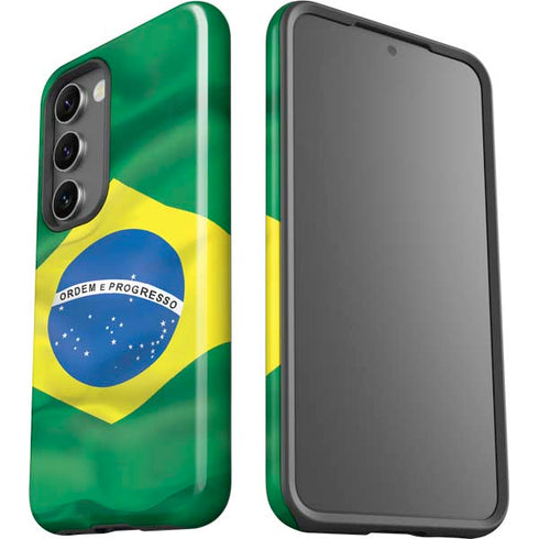 Brazil Flag Galaxy S23 Pro Case